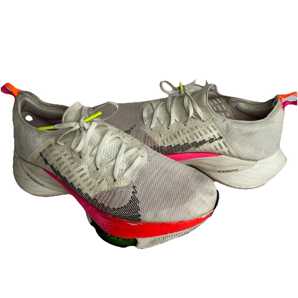 NIKE AIR ZOOM TEMPO NEXT% FLYKNIT Rawdacious DJ5430-100‎ Size 9.5